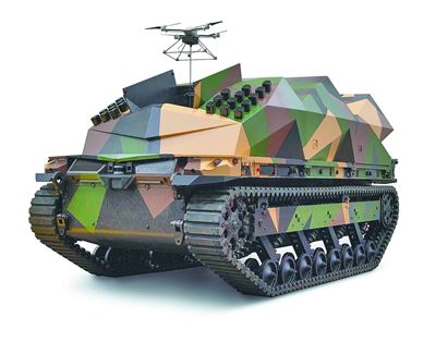 【軍事論壇】輕量化無人地面載具 提高作戰效率    