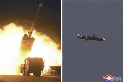 今年第5次 北韓疑試射巡弋飛彈