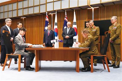 【國際瞭望】韓澳關係升級 強化戰略合作