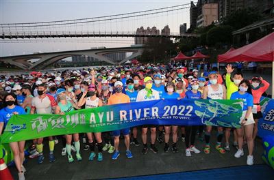 2022新北香魚川路跑 參賽跑者齊為守護河川而跑