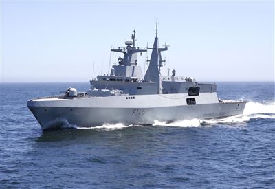 【武備巡禮】南非勇敢級巡防艦 匿蹤構形火力強大