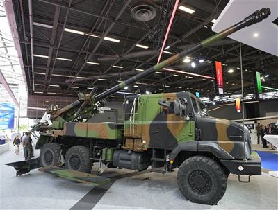【歐洲防務展】比利時、立陶宛採購「法凱撒Mk2」自走砲