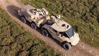 以色列裝甲概念車Wilder  裝備電動尾車用途多元 