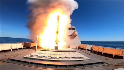 法「海軍巡弋飛彈」跨載臺同步試射 精確命中目標