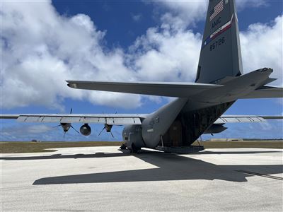 26小時從德州到關島 C-130J創運輸機飛行紀錄