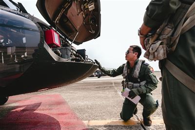 【空軍救護隊】確保訓練、裝備 險中救援達成任務