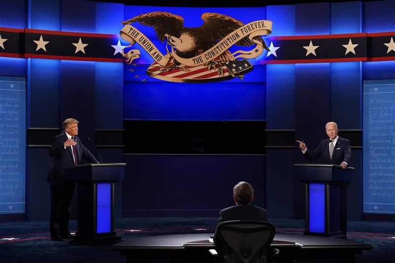 美總統大選首場辯論 淪口水戰4
