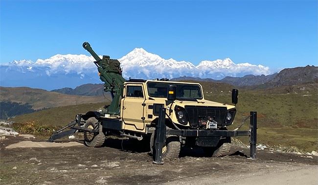 印度採購輕型自走砲 嚇阻邊境威脅1