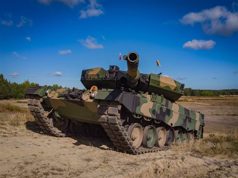 波蘭「豹2 PL」主戰車 演訓試射1