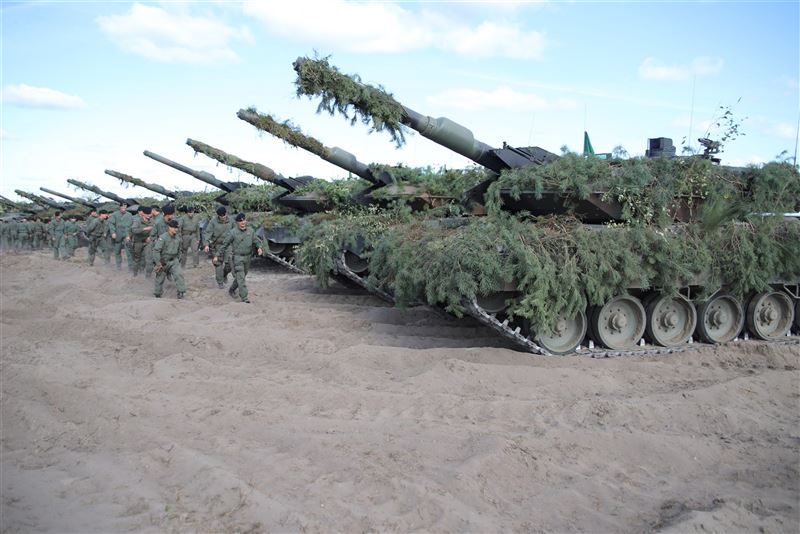 波蘭「豹2 PL」主戰車 演訓試射2