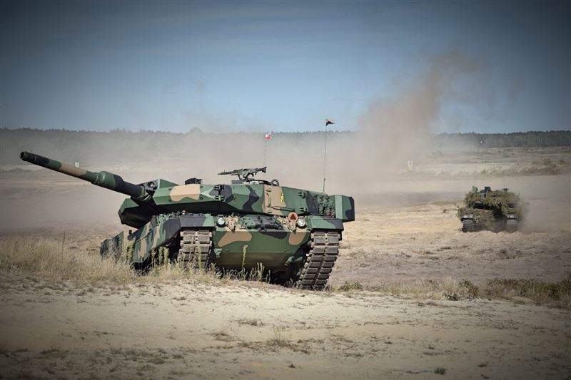 波蘭「豹2 PL」主戰車 演訓試射5