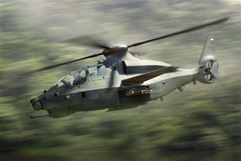 【武備巡禮】美陸軍未來攻擊偵察直升機 貝爾360不屈者式vs.S-97突擊者式1
