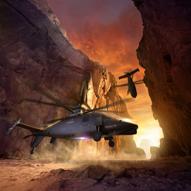 【武備巡禮】美陸軍未來攻擊偵察直升機 貝爾360不屈者式vs.S-97突擊者式2