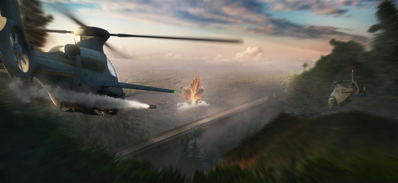 【武備巡禮】美陸軍未來攻擊偵察直升機 貝爾360不屈者式vs.S-97突擊者式4