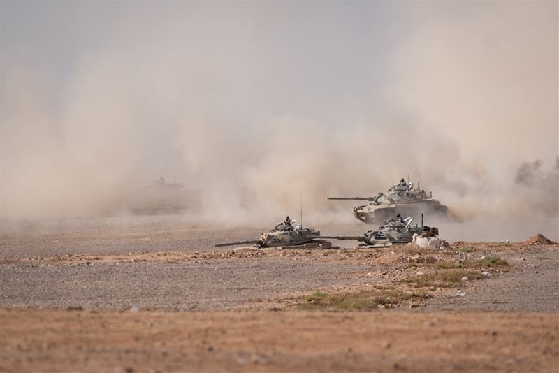約旦東部軍區演習 「雷克勒」戰車首亮相3