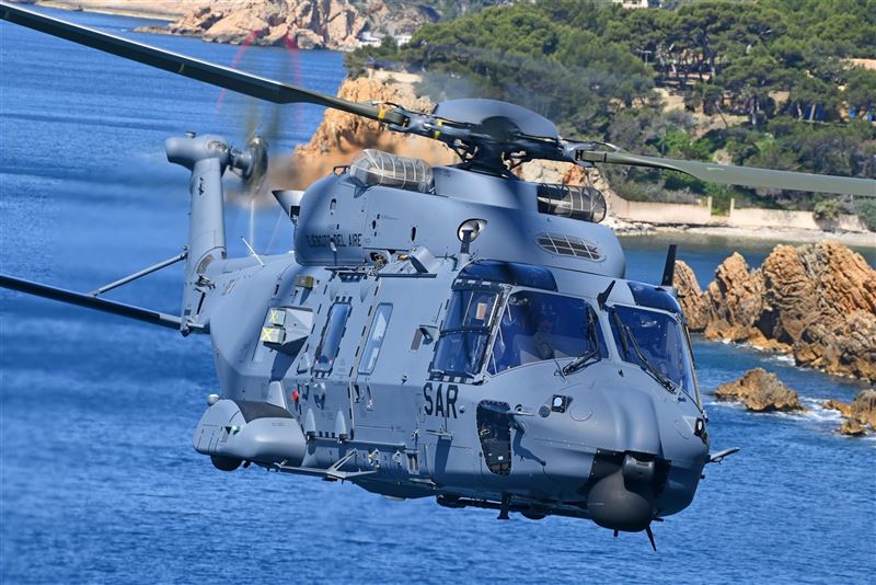 西班牙空軍 接收首架NH90直升機1