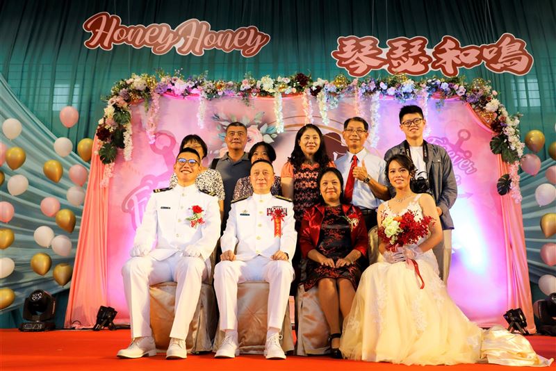 海軍聯合婚禮「HoneyHoney 琴瑟和鳴」幸福啟航 7