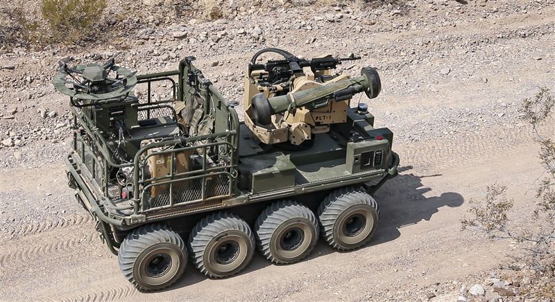 美軍「戰術運輸載具」 通過沙漠測試2