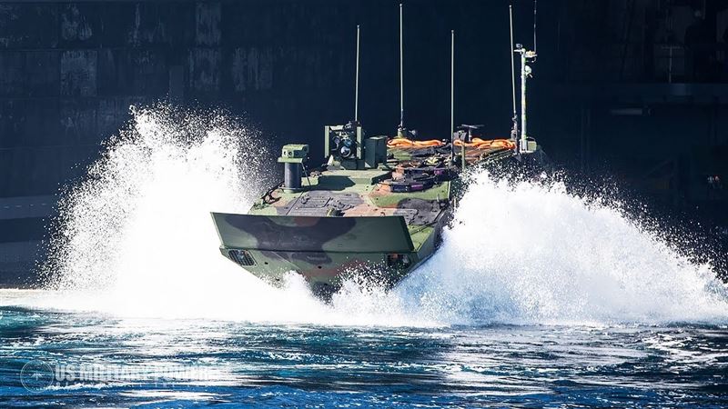 【武備巡禮】美國陸戰隊新一代搶灘利器 兩棲戰鬥載具ACV2