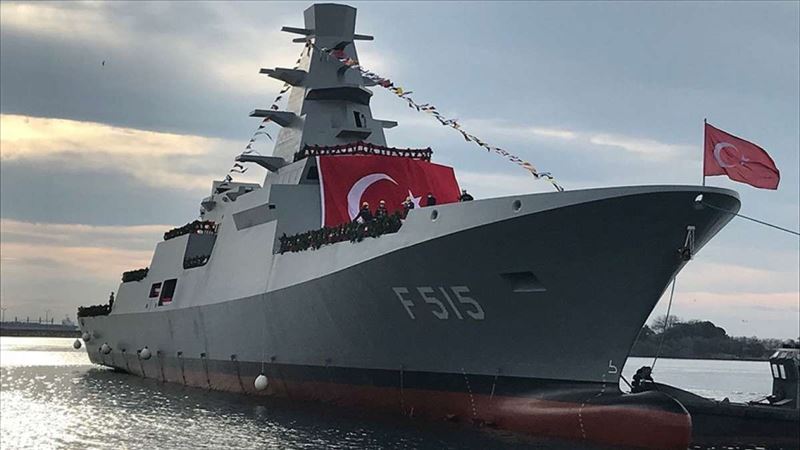 土耳其自製巡防艦「伊斯坦堡號」下水1