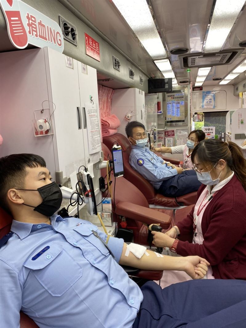 空軍指管系維中心響應捐血善行 義舉溫暖人心2