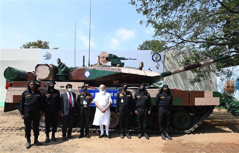 印度製「阿瓊」Mk1A戰車交付 部署北境3
