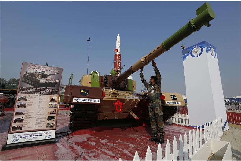 印度製「阿瓊」Mk1A戰車交付 部署北境1