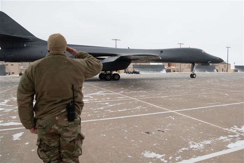 抗俄 美B-1B轟炸機首度部署挪威1