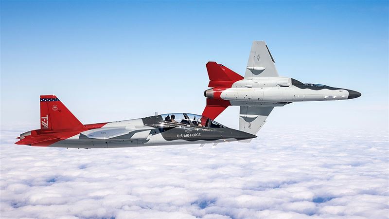 美T-7A「紅鷹」教練機開始生產 2023交機1