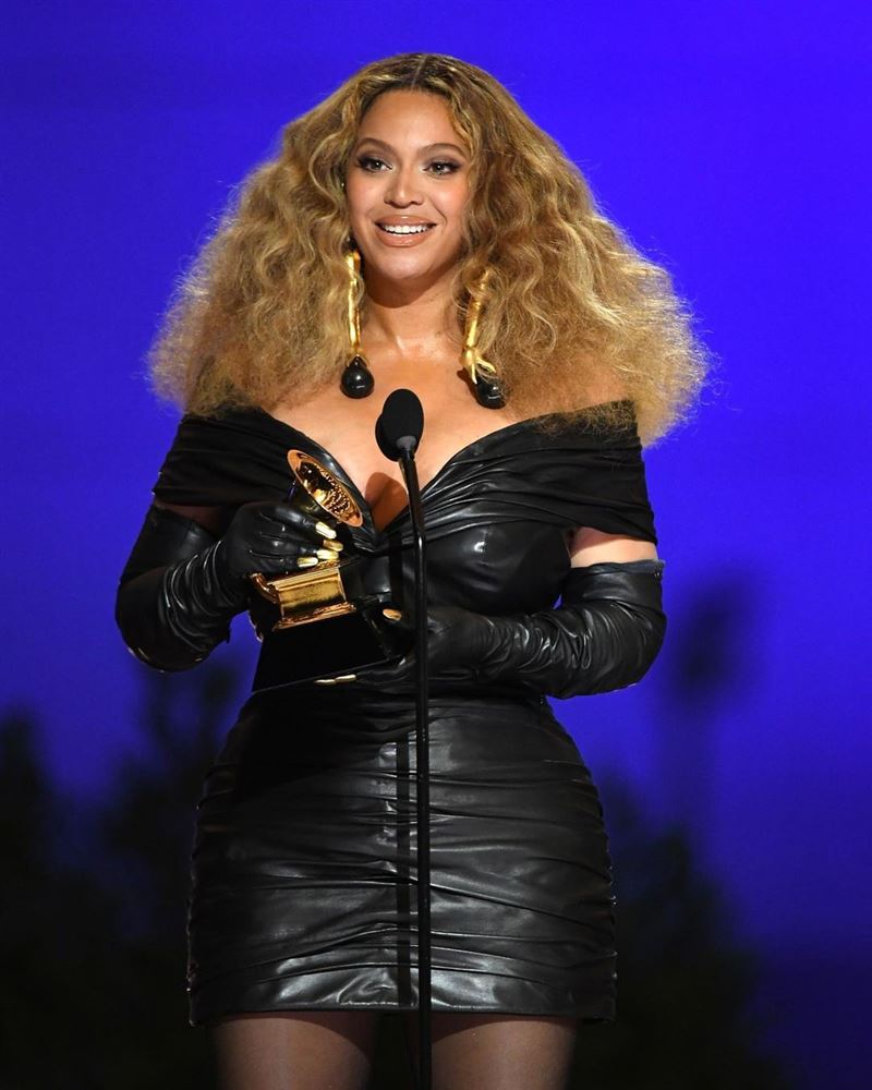 【63屆葛萊美獎】Beyoncé奪4獎 最大贏家1