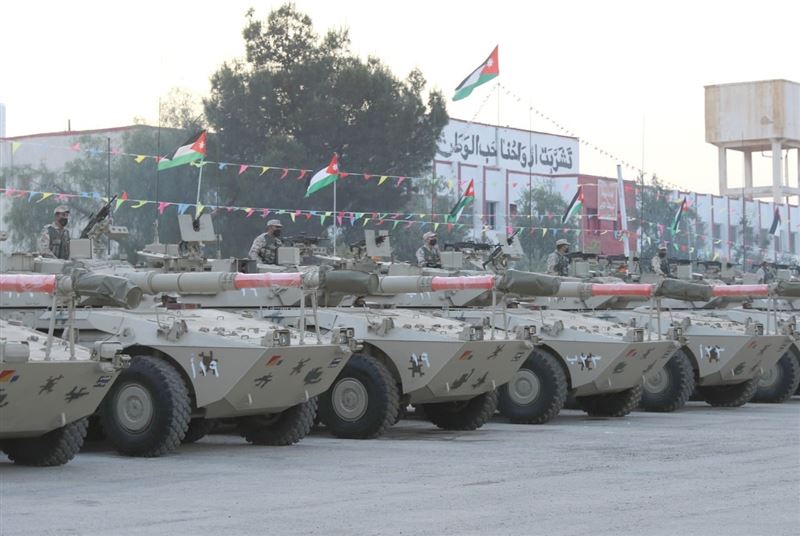約旦陸軍「人馬座」戰砲甲車 正式服役1