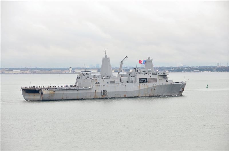 【韜略談兵】國艦國造新戰力 新型兩棲船塢運輸艦 防空能力升級4