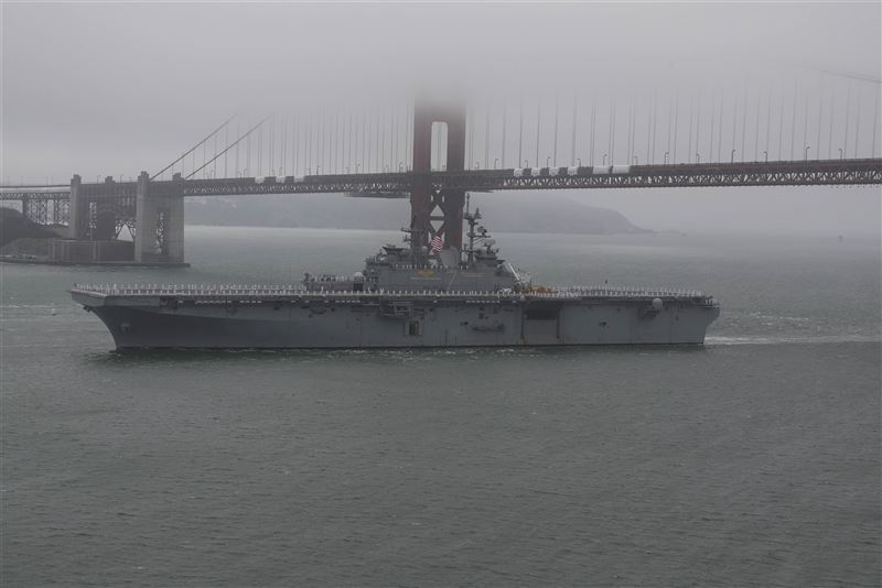 首訪舊金山 「的黎波里號」參與民防聯演、艦隊週1