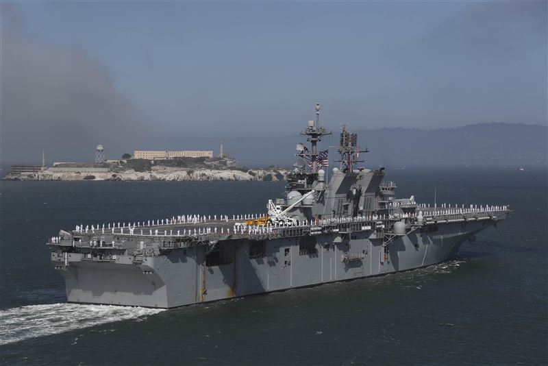 首訪舊金山 「的黎波里號」參與民防聯演、艦隊週2
