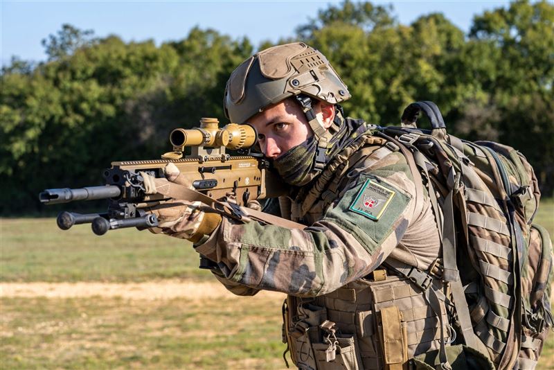 提升中長距精確射擊 法軍換裝SCAR-H PR狙擊槍1