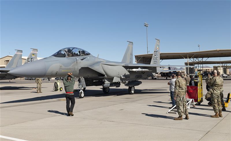 美F-15EX戰機 完成首次大型作戰測評2