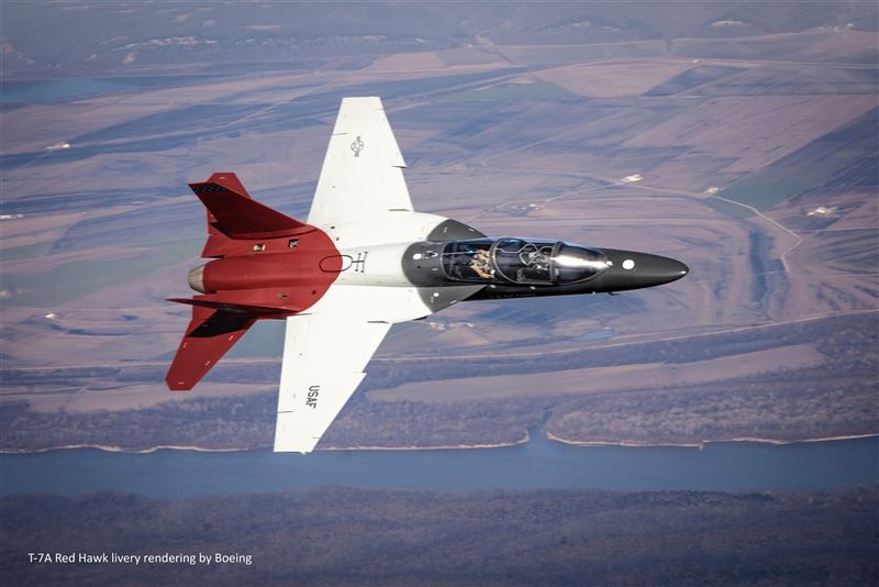【武備巡禮】T-7A紅鷹式高教機 美空軍新世代飛訓利器8