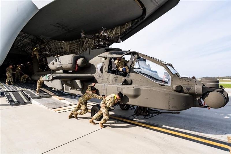 駐韓美軍換裝AH-64E V6 機隊全面現代化2