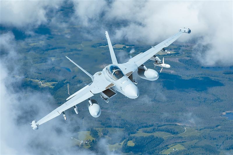 【武備巡禮】掌控空中電磁優勢  EA-18G咆哮者電戰機1