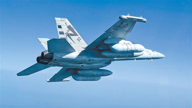 【武備巡禮】掌控空中電磁優勢  EA-18G咆哮者電戰機2