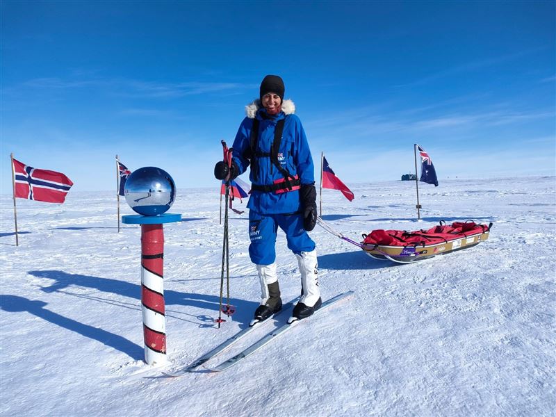 挑戰極限 英女軍官40天完成南極長征1