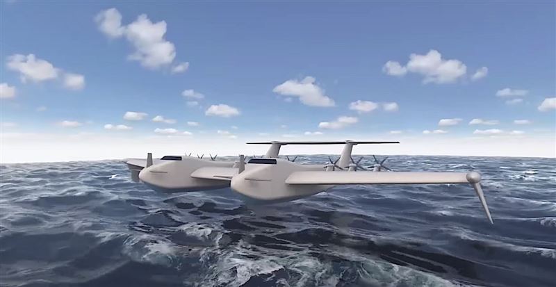 提升戰略運輸能量 美研發「翼地效應」水陸兩用運輸機1
