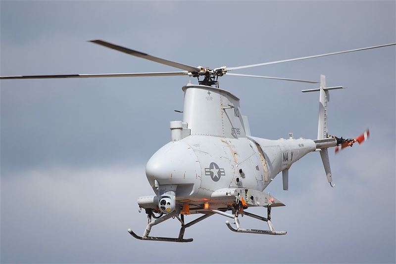 【武備巡禮】MQ-8B/C無人機垂直起降 可執行攻擊後戰損評估1