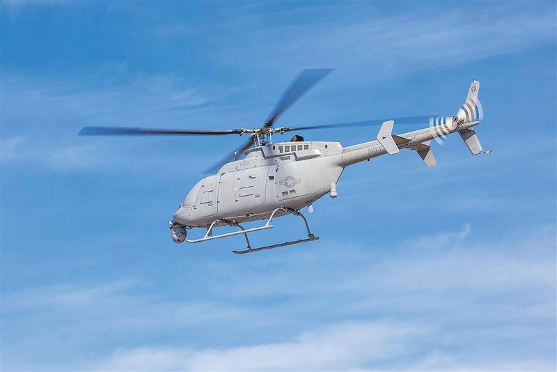 【武備巡禮】MQ-8B/C無人機垂直起降 可執行攻擊後戰損評估7