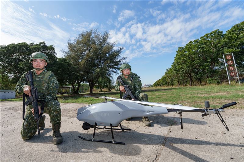 強化監偵 陸軍聯兵營接裝國造無人機 1