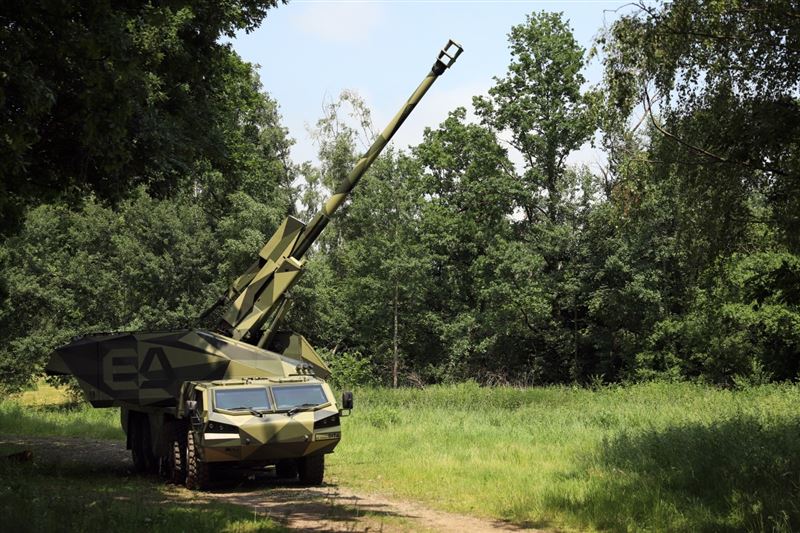 【武備巡禮】捷克DITA輪型自走砲 機動力高 火力強 具單砲射擊多發同時彈著能力5