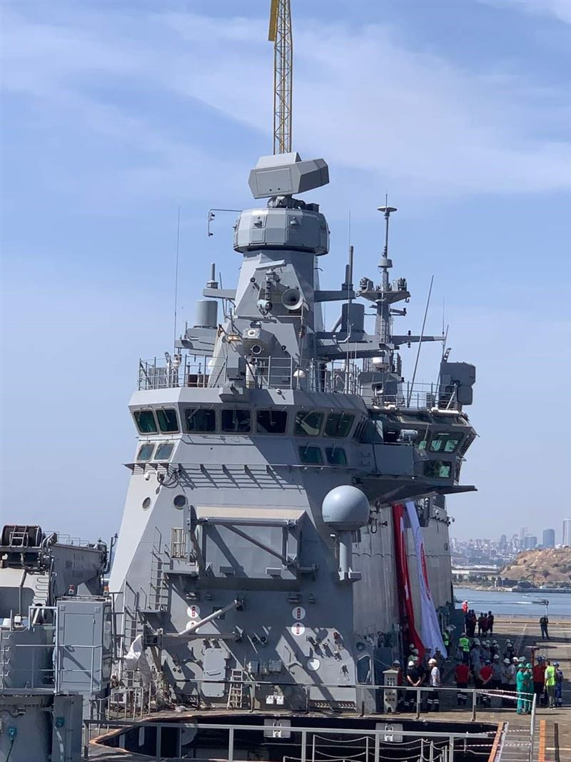 【武備巡禮】油電複合推進系統 無人機為主要戰力 土耳其安納杜魯號兩棲突擊艦4