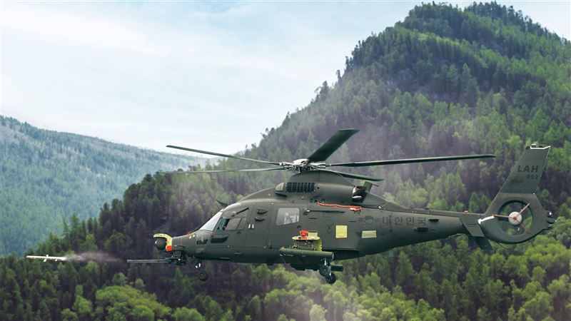 【武備巡禮】速度快火力強  南韓輕型武裝直升機LAH5