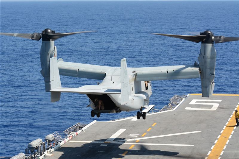 【武備巡禮】MV-22魚鷹運輸機 集直升機、小型運輸機特點於一身5