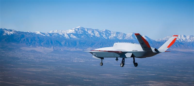 XQ-67A無人機首飛  通用載臺強化協同作戰1